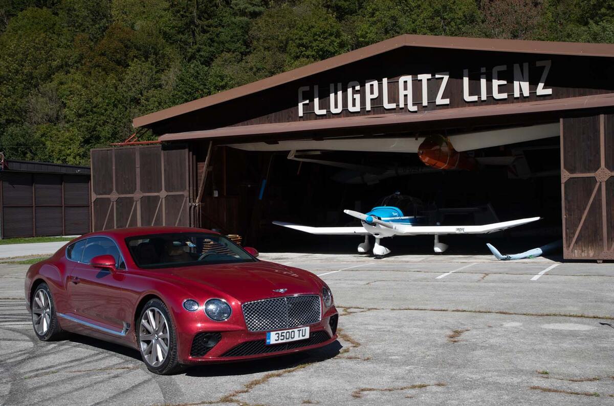 2018 Bentley Continental GT road trip