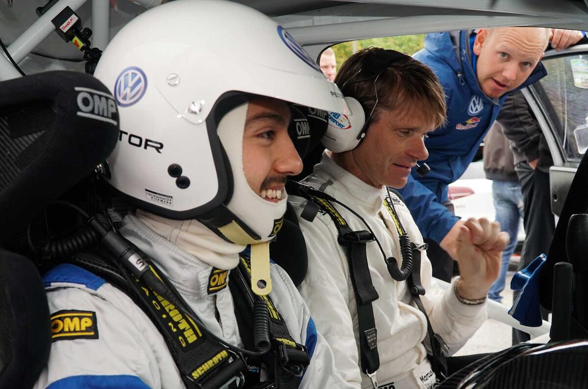 I tried and failed to co-drive for rally legend Marcus Gronholm