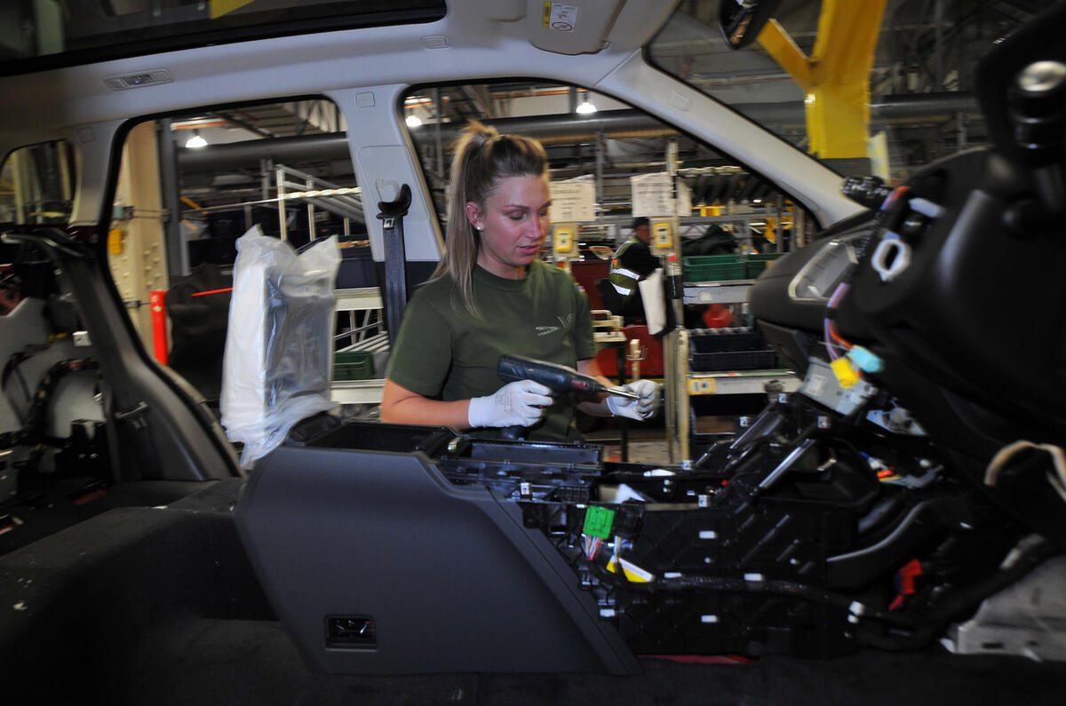 Land Rover factory