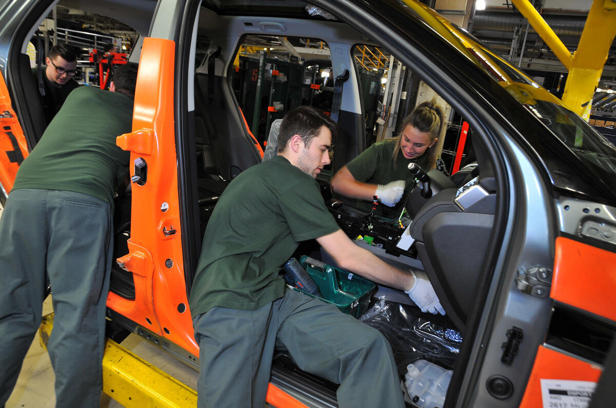Land Rover factory
