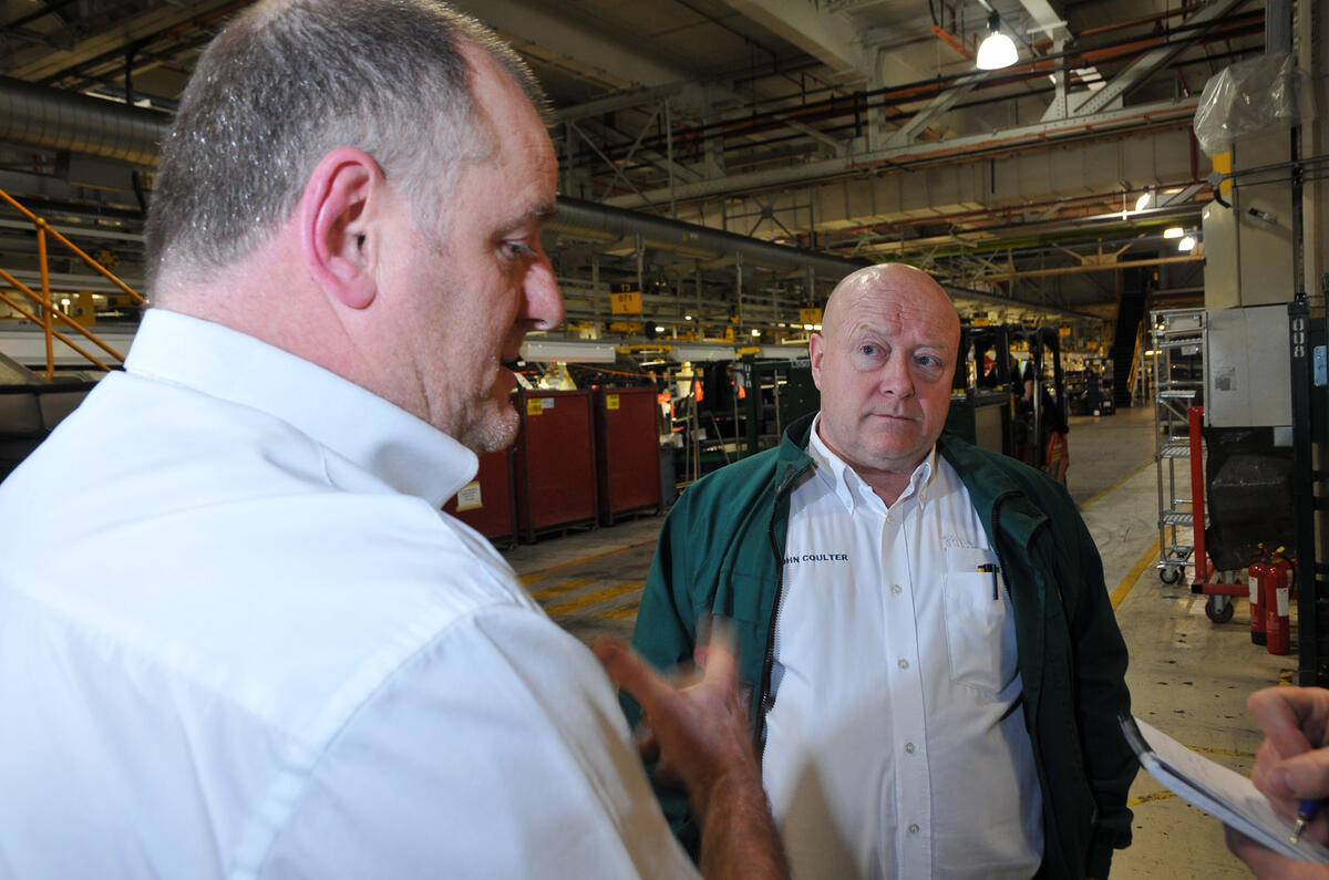 Land Rover factory