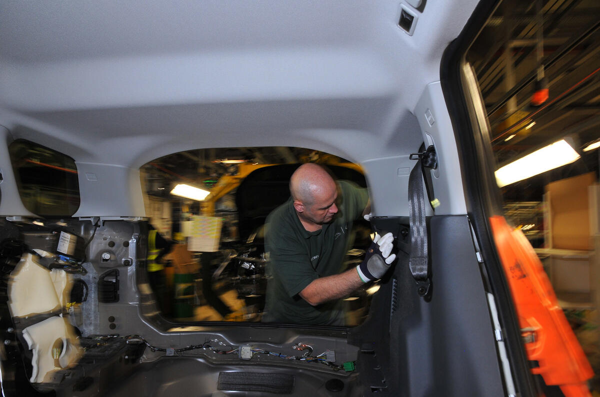 Land Rover factory