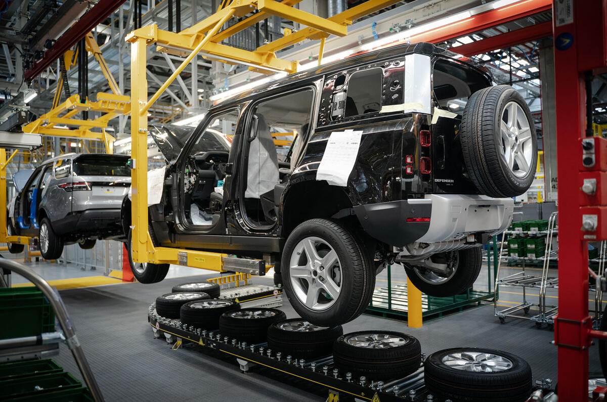 Jaguar Land Rover factory Jaguar Land Rover factory