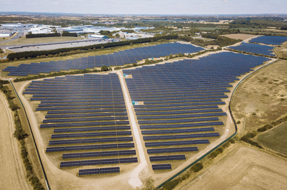 JLR SolarFarm Gaydon