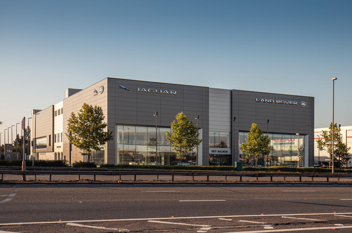 Jaguar Land Rover statement site, Sunbury-on-Thames, London Jaguar Land Rover statement site, Sunbury-on-Thames, London