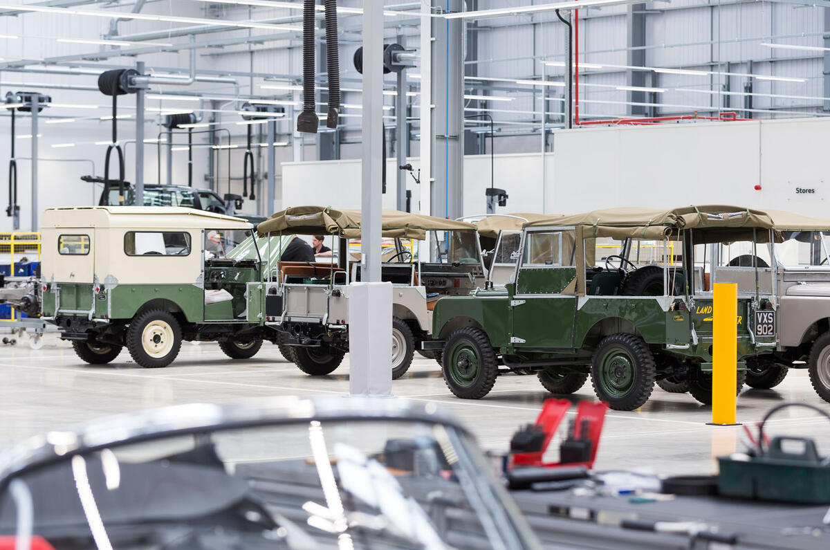 Jaguar Land Rover opens £7m Classic HQ