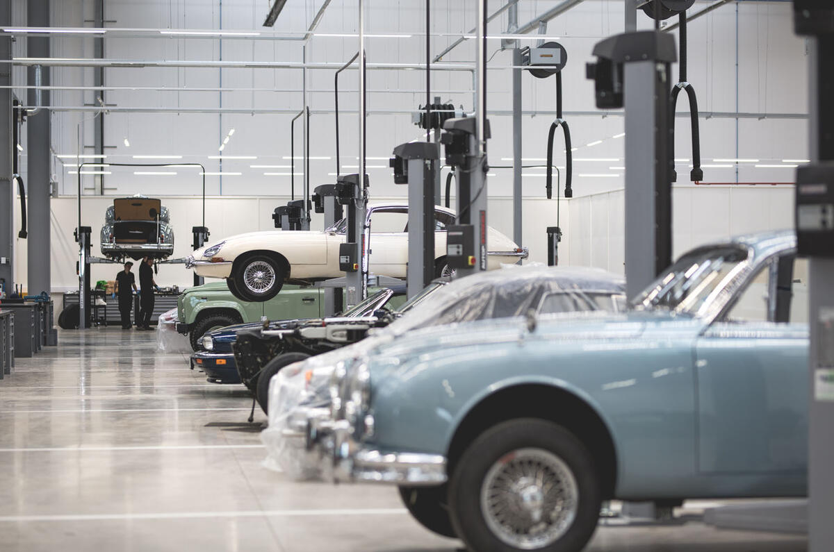 Jaguar Land Rover opens £7m Classic HQ