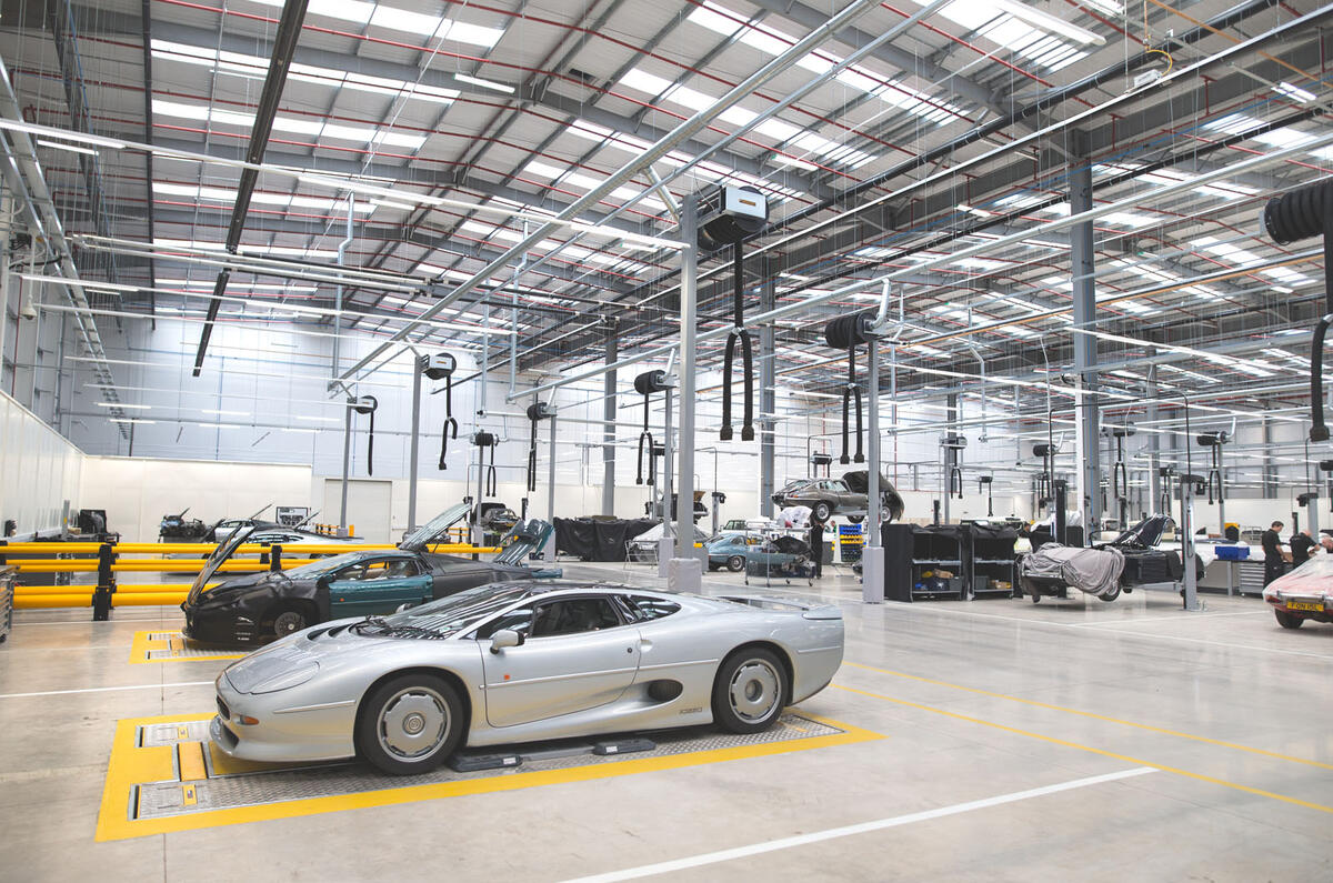 Jaguar Land Rover opens £7m Classic HQ