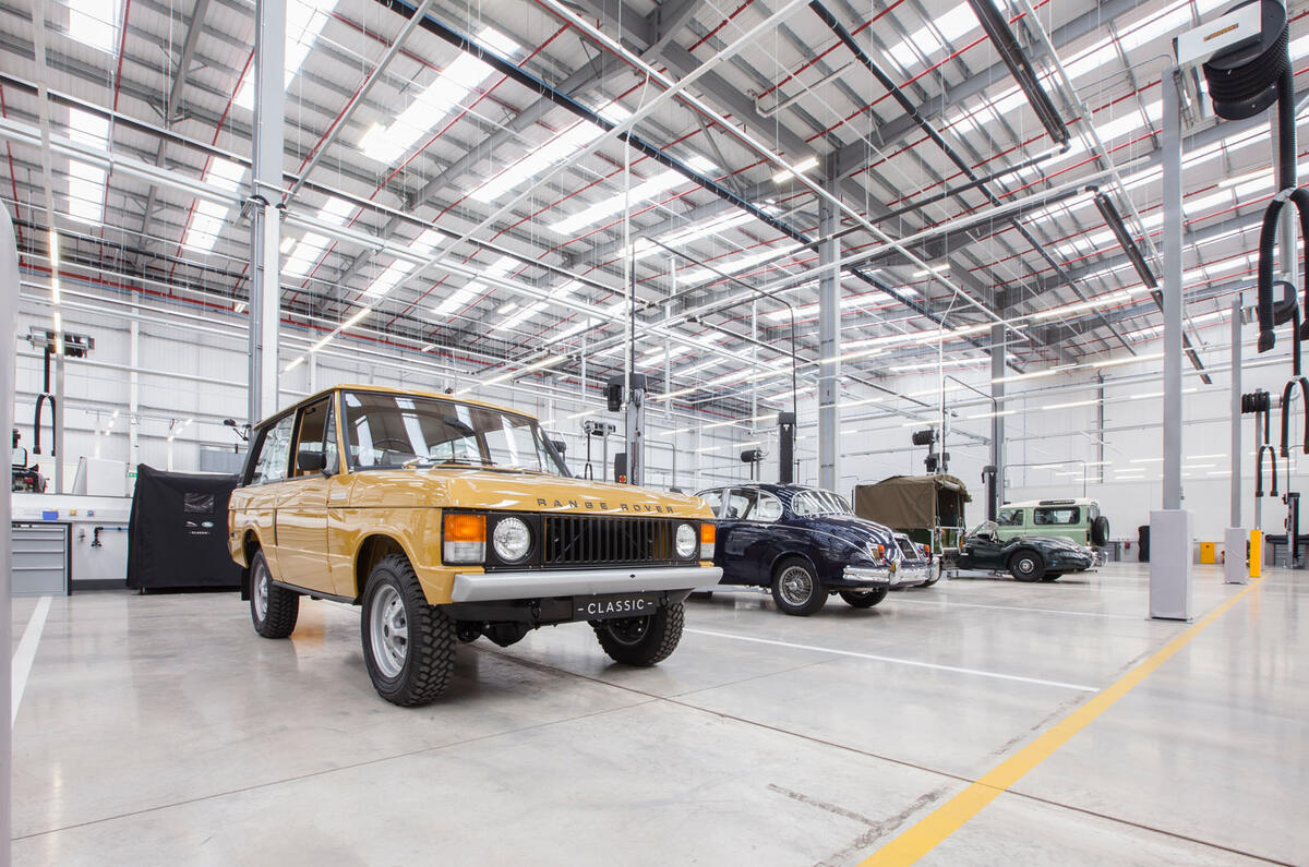 Jaguar Land Rover opens £7m Classic HQ