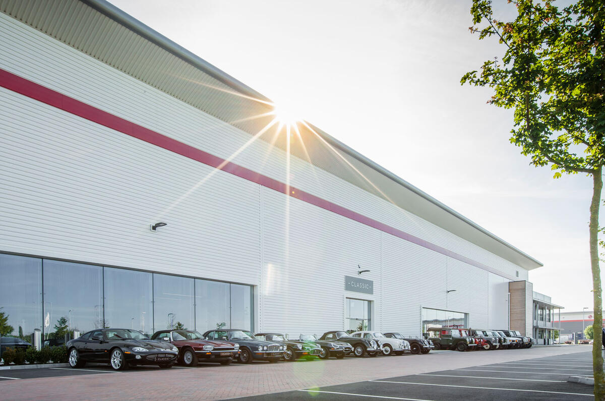 Jaguar Land Rover opens £7m Classic HQ