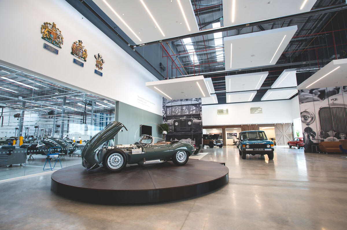 Jaguar Land Rover opens £7m Classic HQ