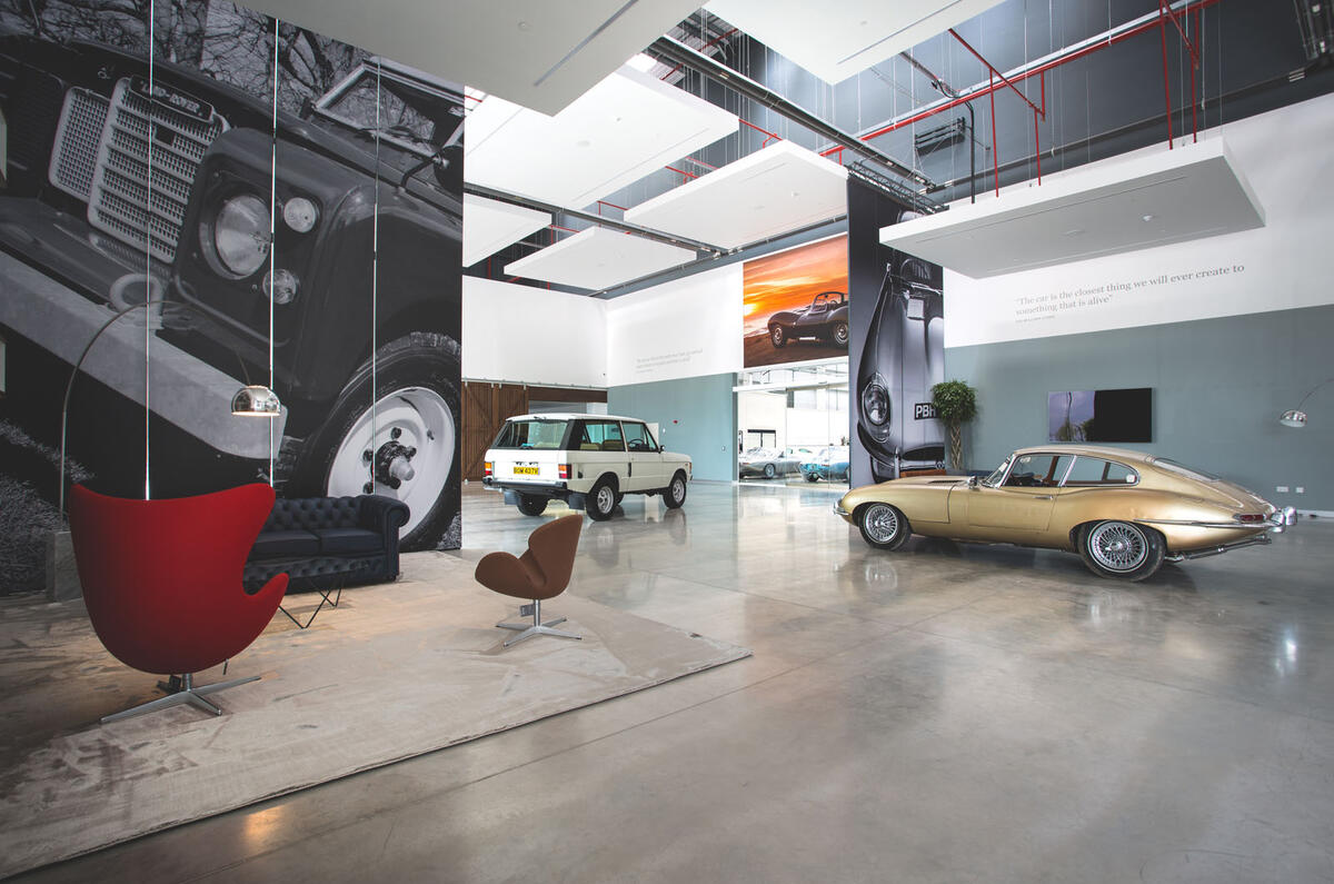 Jaguar Land Rover opens £7m Classic HQ