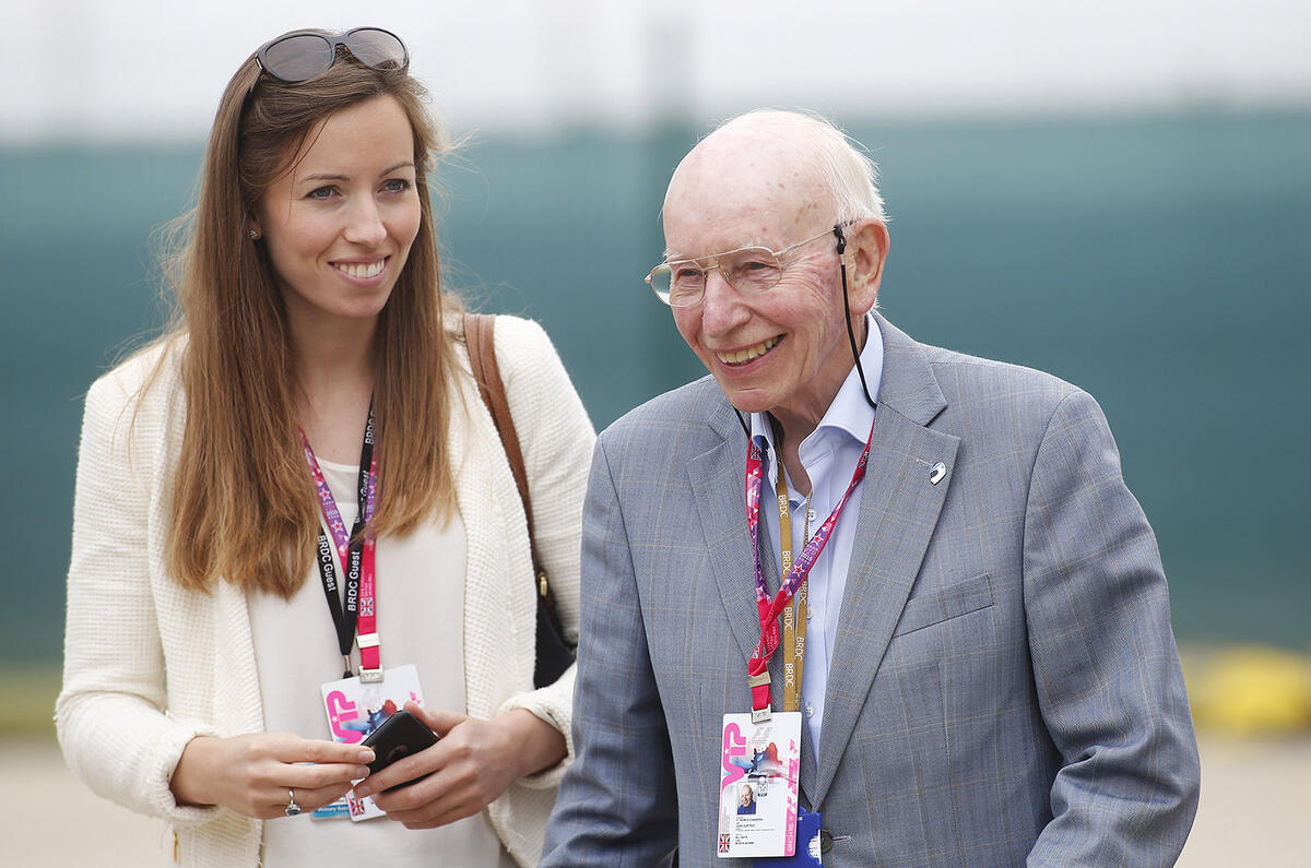 Surtees with his daughter