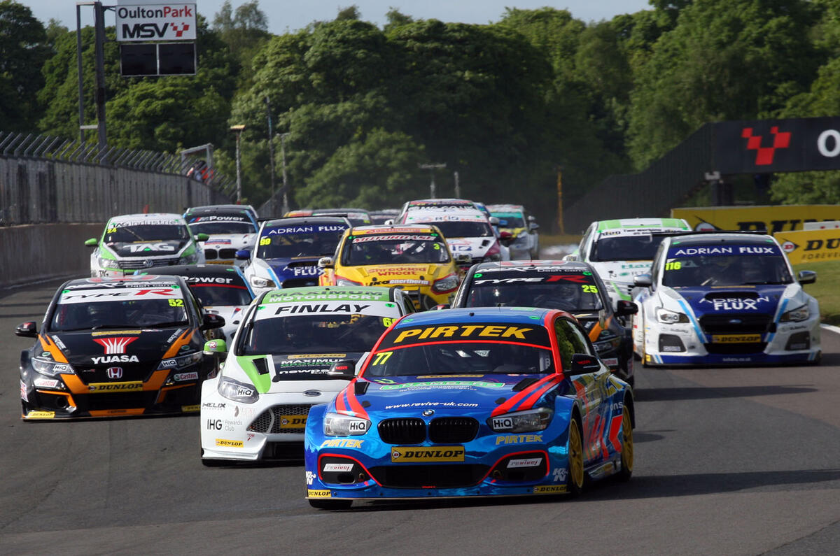 Jordan won opening race at Oulton Park
