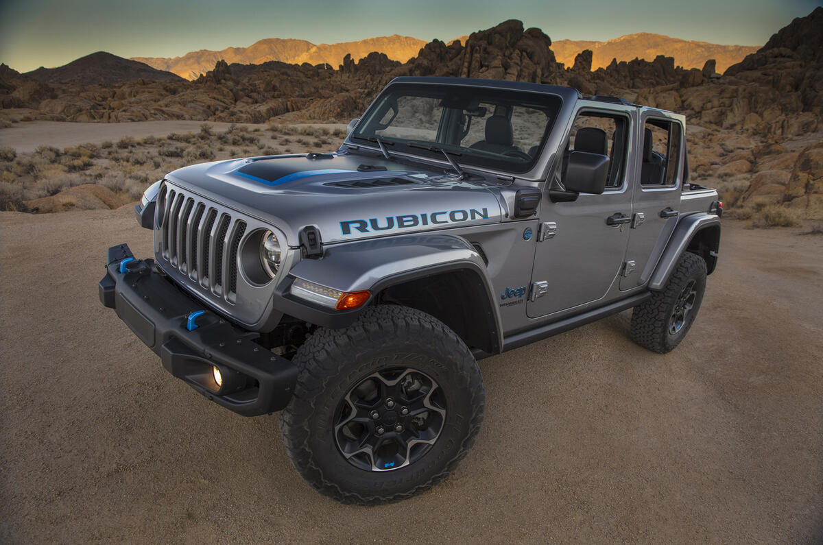 2020 Jeep Wrangler 4xe - front 2020 Jeep Wrangler 4xe - front