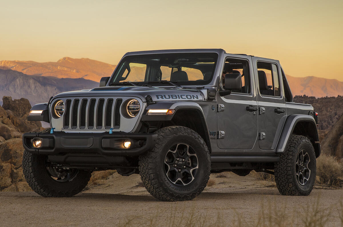 2020 Jeep Wrangler 4xe - front 2020 Jeep Wrangler 4xe - front