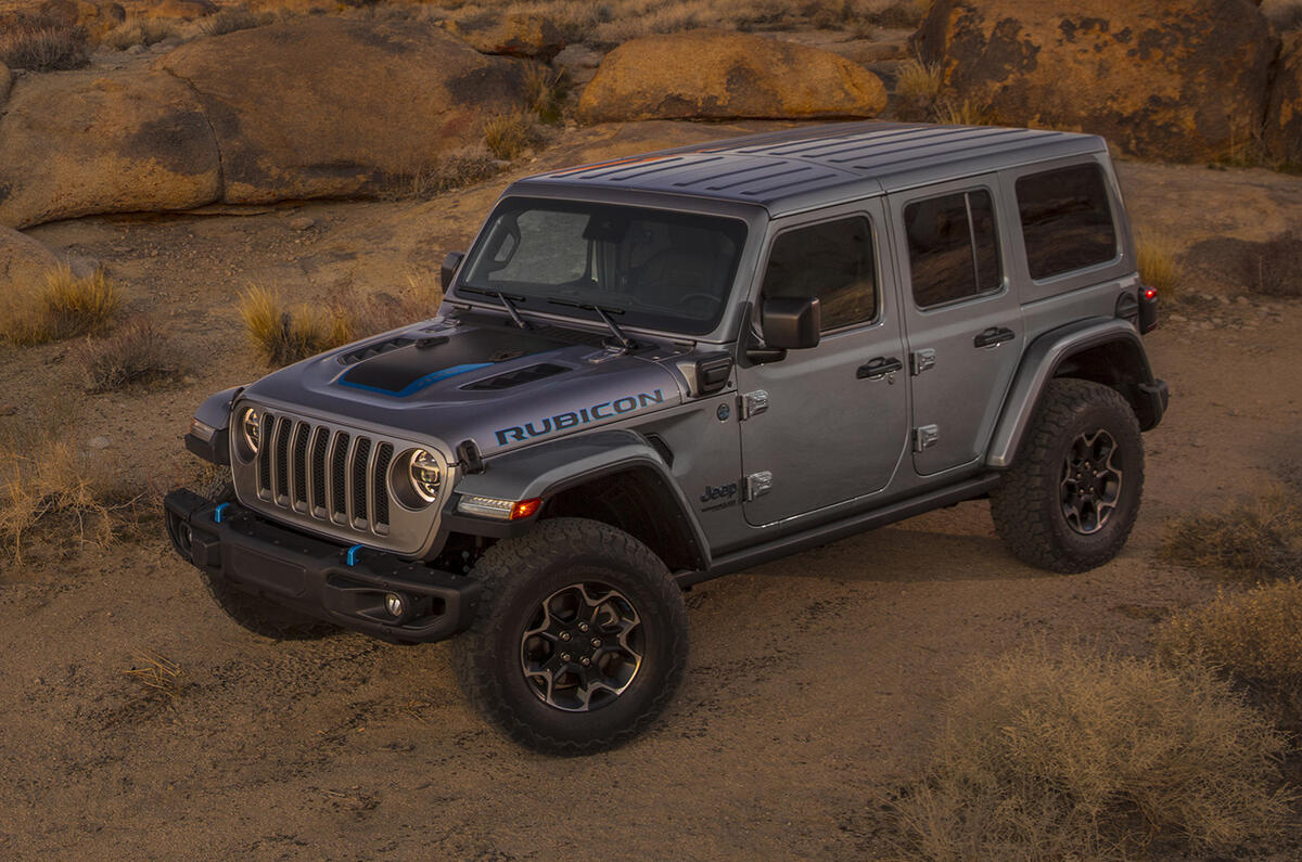 2020 Jeep Wrangler 4xe - front 2020 Jeep Wrangler 4xe - front