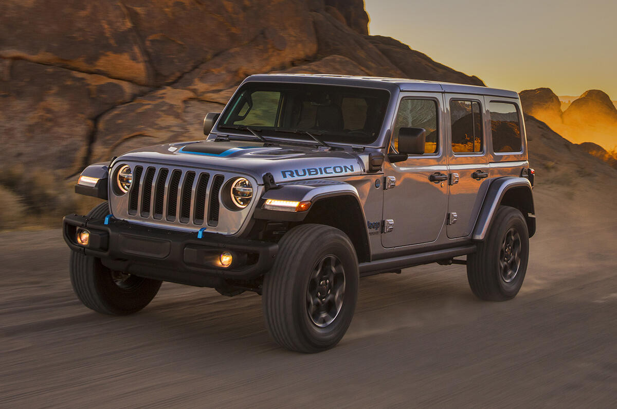 2020 Jeep Wrangler 4xe - front 2020 Jeep Wrangler 4xe - front