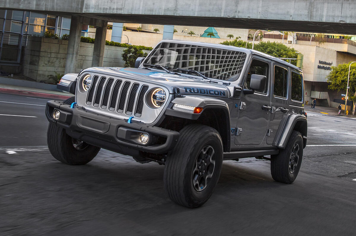 2020 Jeep Wrangler 4xe - front