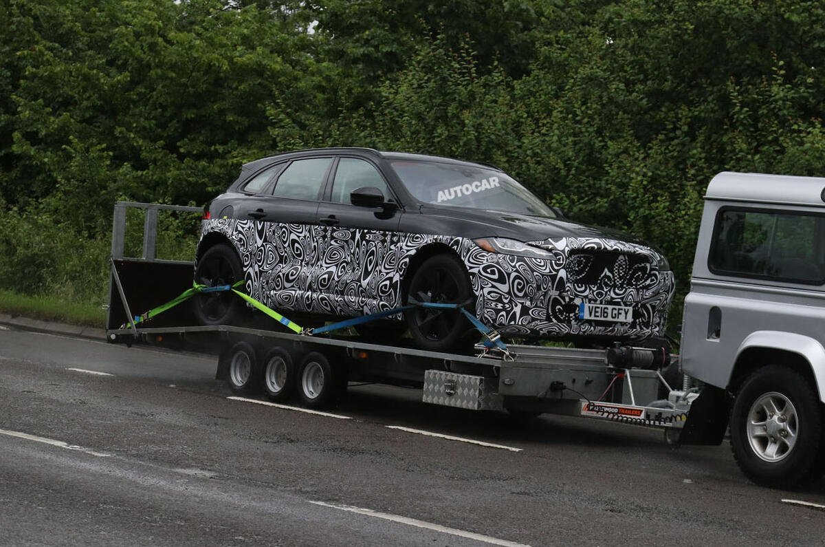 Jaguar J-Pace diesel electric hybrid