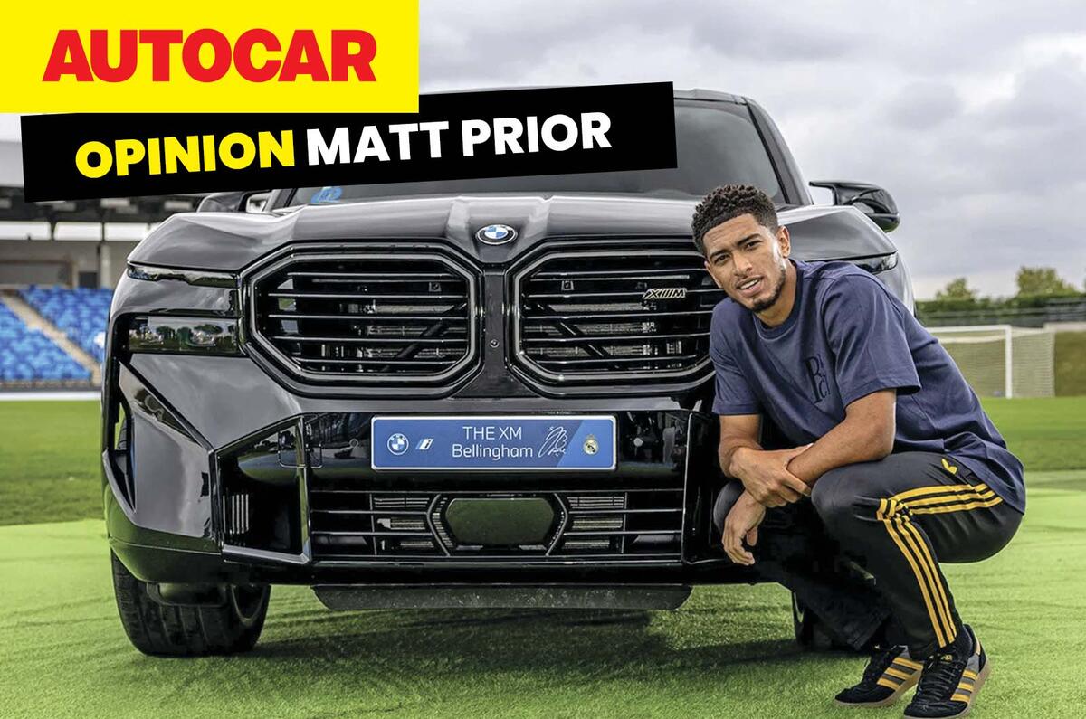 Jude Bellingham BMW XM real madrid