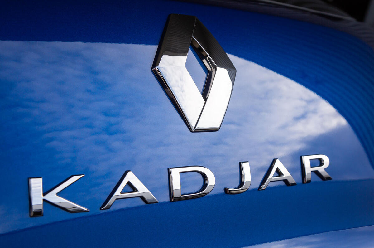 Renault Kadjar badge