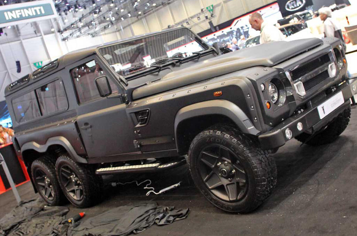 Kahn Flying Huntsman 6x6 revealed | Autocar