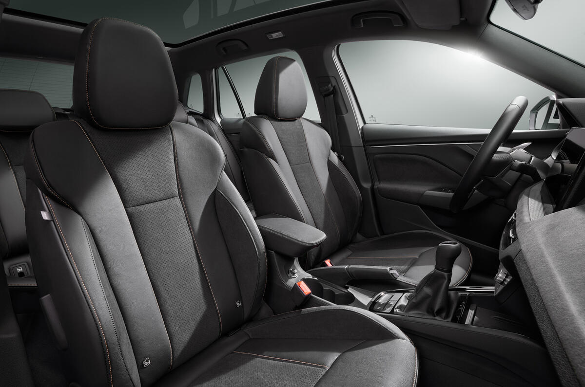 Kamiq seats front Kamiq seats front