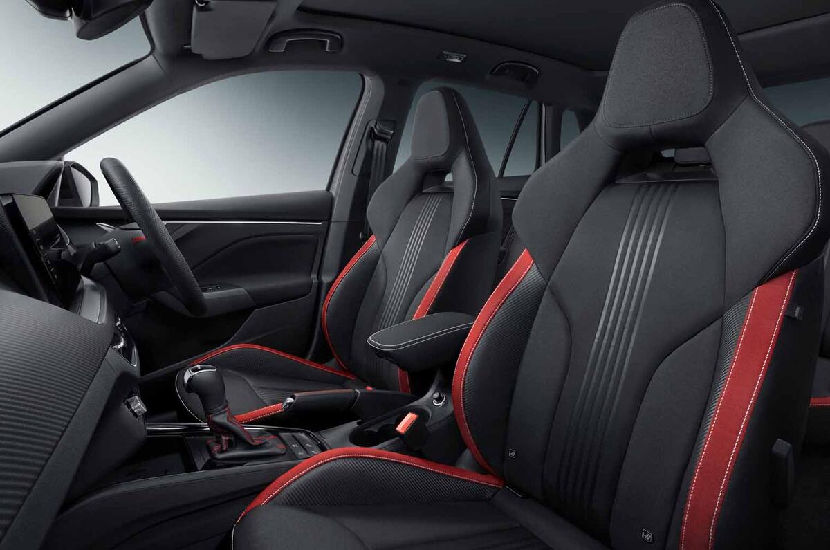 Skoda Kamiq Monte Carlo interior