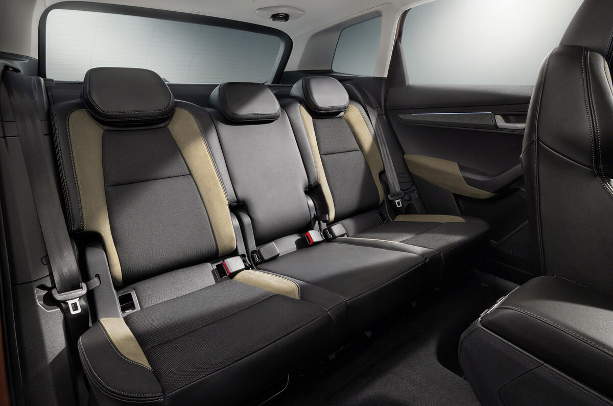 Karoq style seats rear Karoq style seats rear