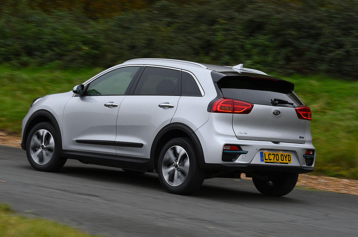 Kia e Niro rear left Kia e Niro rear left