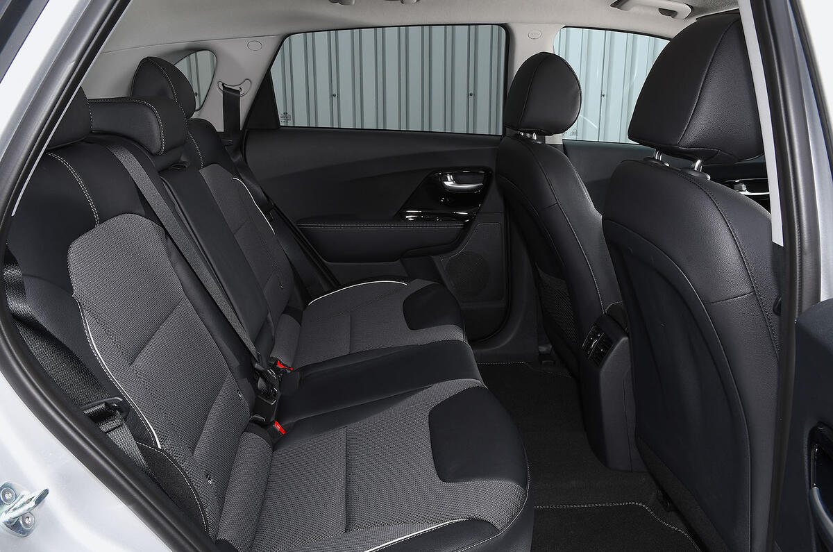 Kia e Niro rear seats Kia e Niro rear seats