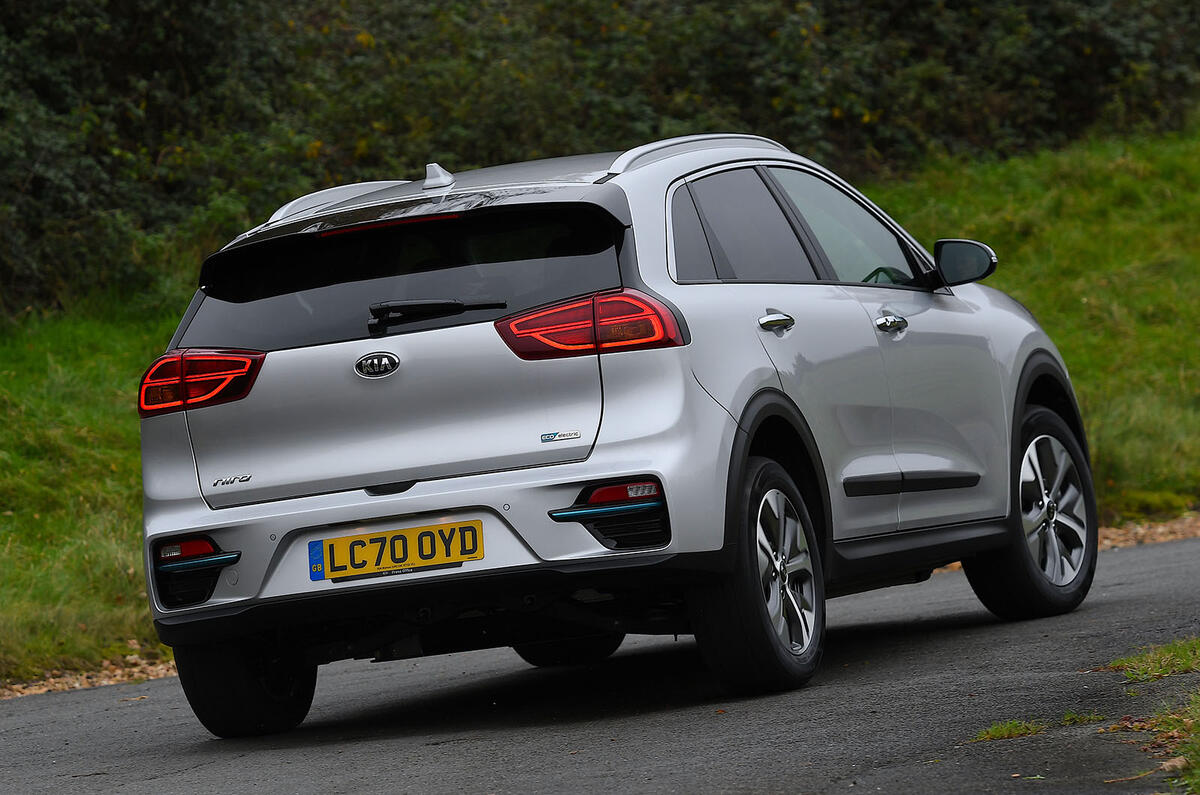 Kia e Niro rear Kia e Niro rear