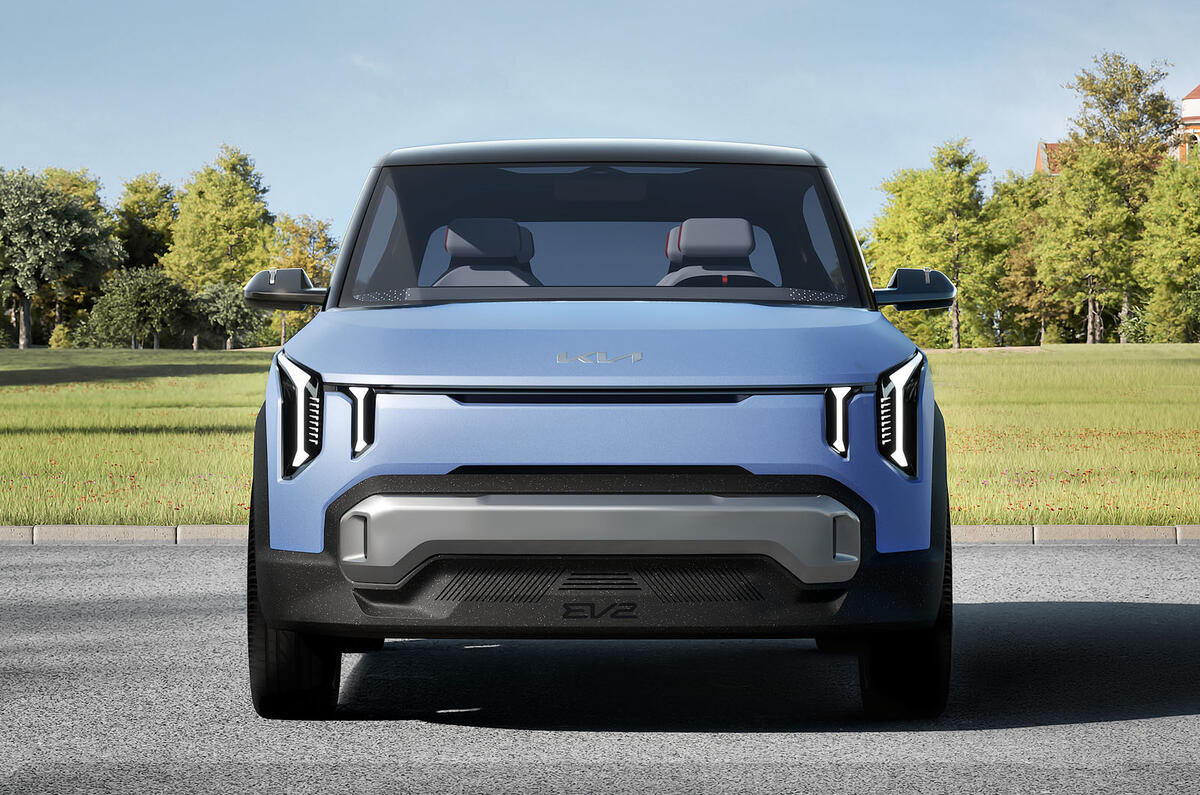 Kia EV2 concept front Kia EV2 concept front