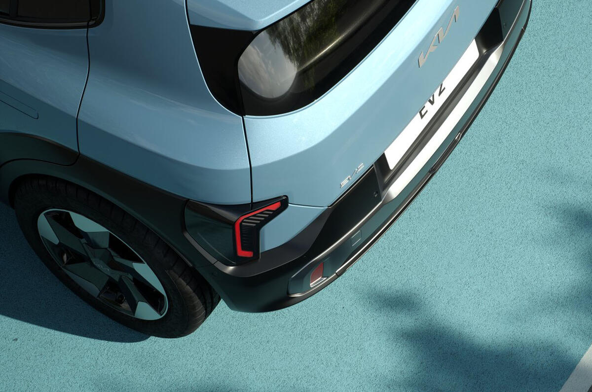 Kia EV2 teaser rear