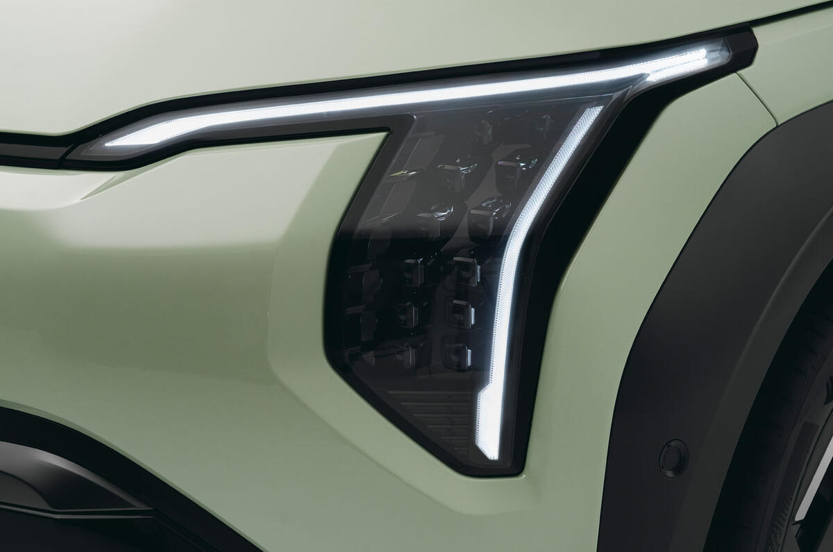 Kia EV3 headlight Kia EV3 headlight