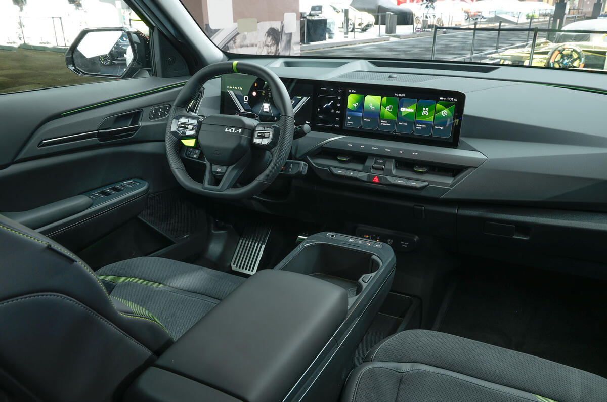 kia ev5 gt snow white pearl motorshow interior hires 01