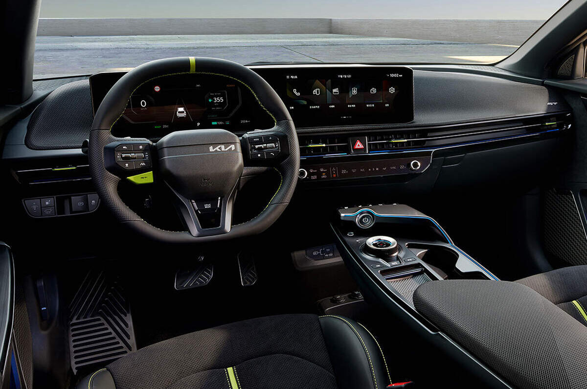 Kia EV6 GT dashboard
