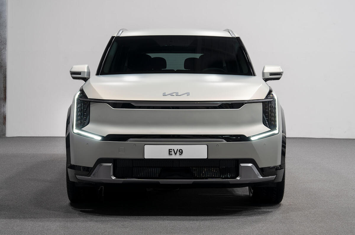Kia EV9 front Kia EV9 front
