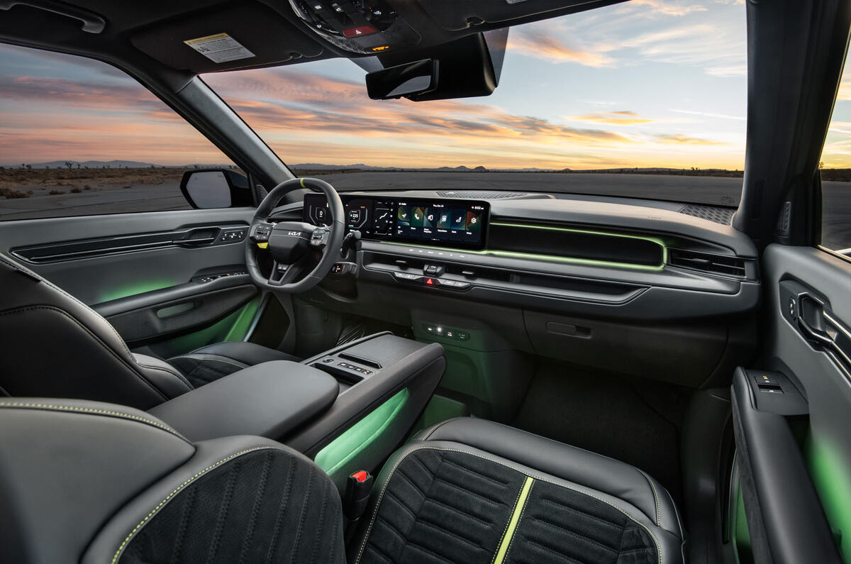 Kia EV9 GT dashboard
