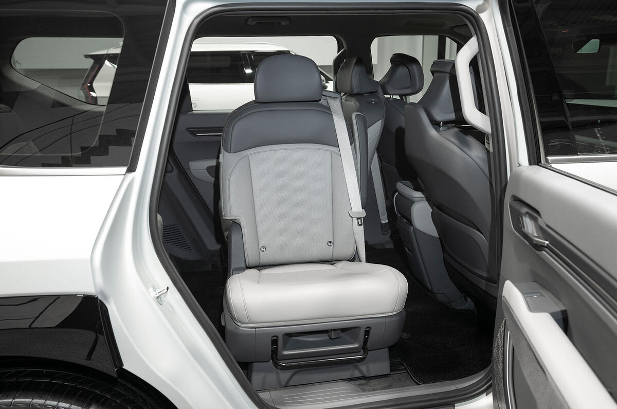 Kia EV9 rear seats Kia EV9 rear seats