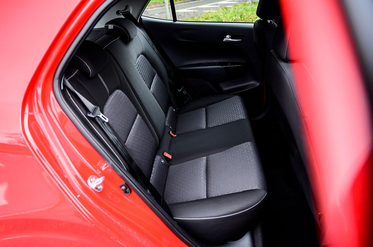 Kia Picanto rear seats Kia Picanto rear seats