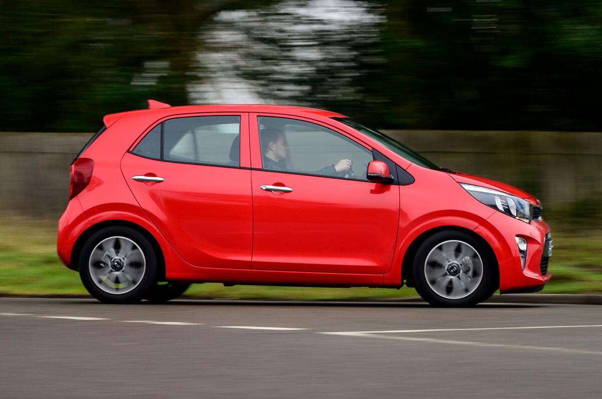 Kia Picanto side Kia Picanto side