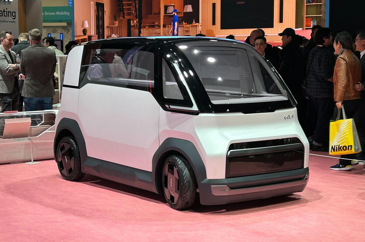 Kia PV1 CES front Kia PV1 CES front