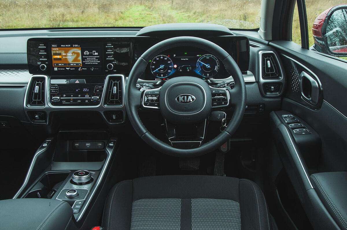 Kia Sorento dashboard