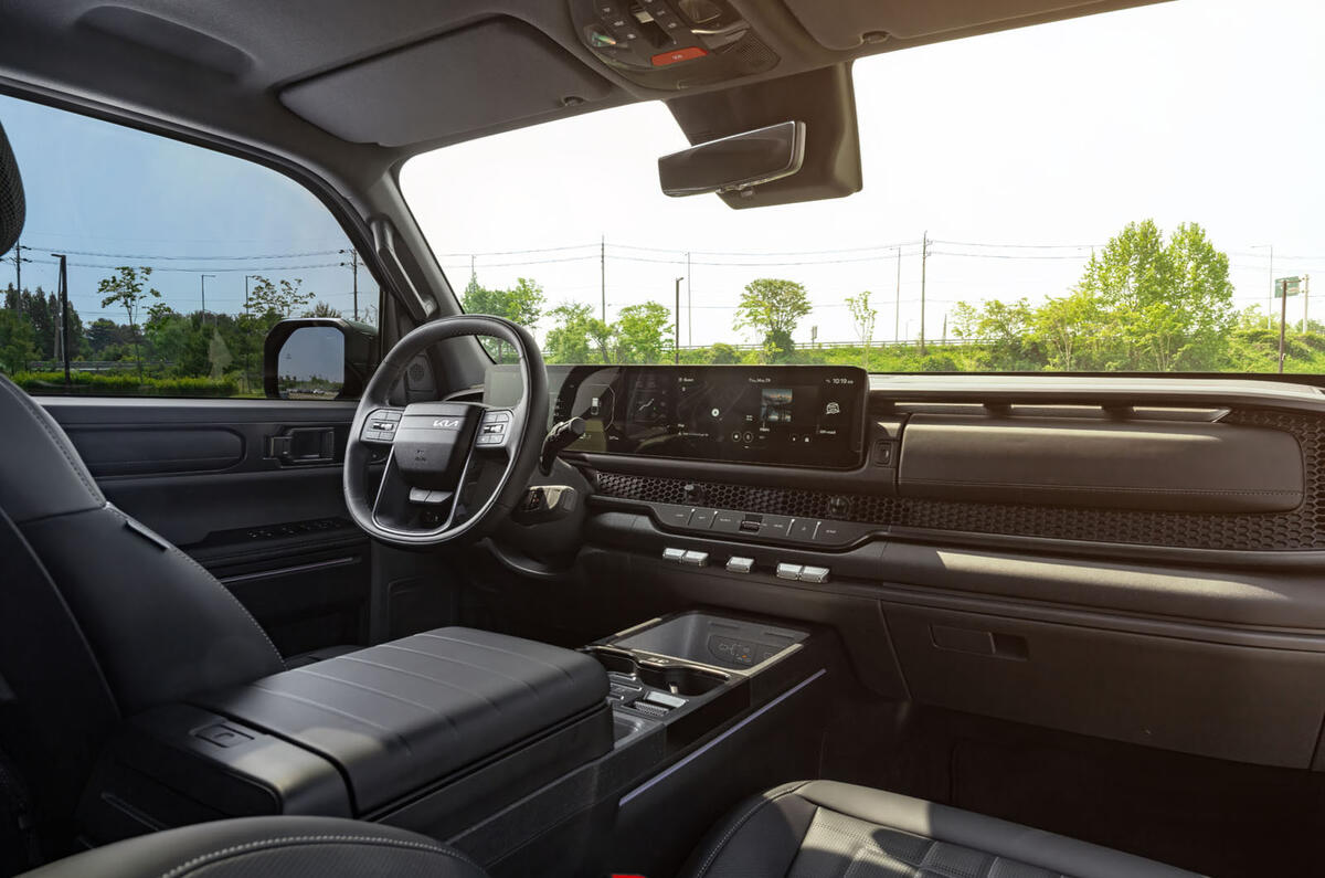 Kia Tasman review 2025 05 dash Kia Tasman review 2025 05 dash