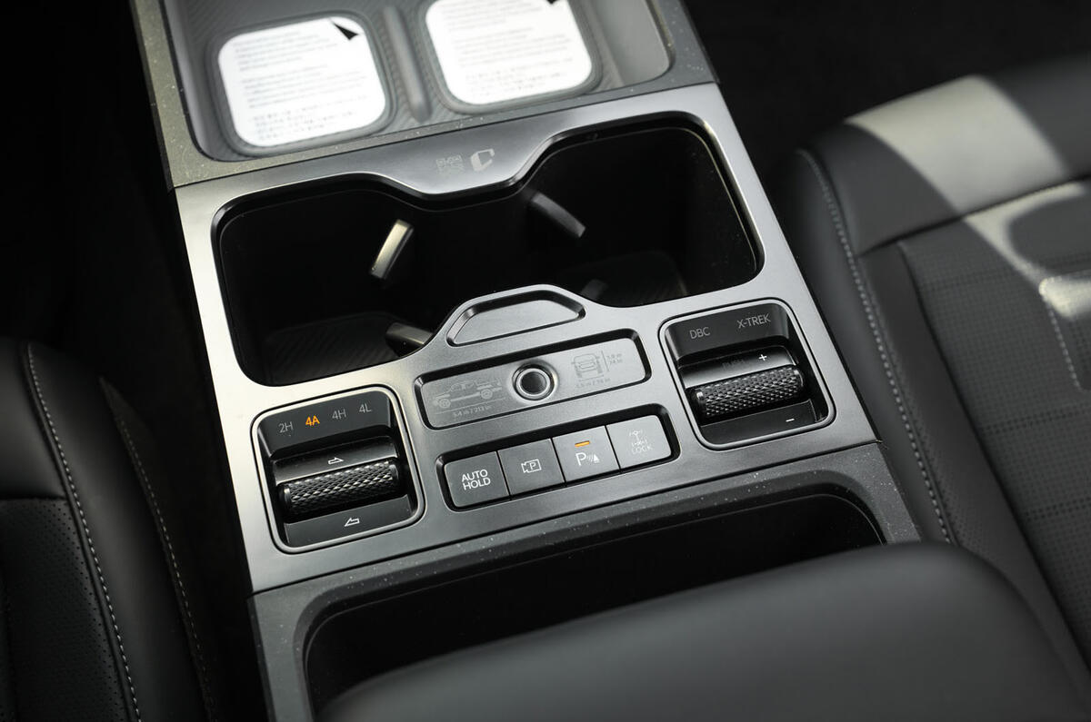 Kia Tasman review 2025 06 centre console Kia Tasman review 2025 06 centre console