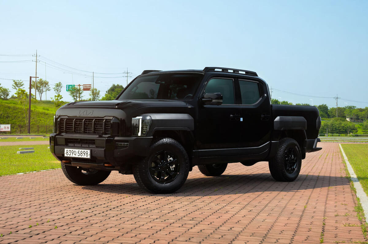 Kia Tasman review 2025 12 front static Kia Tasman review 2025 12 front static