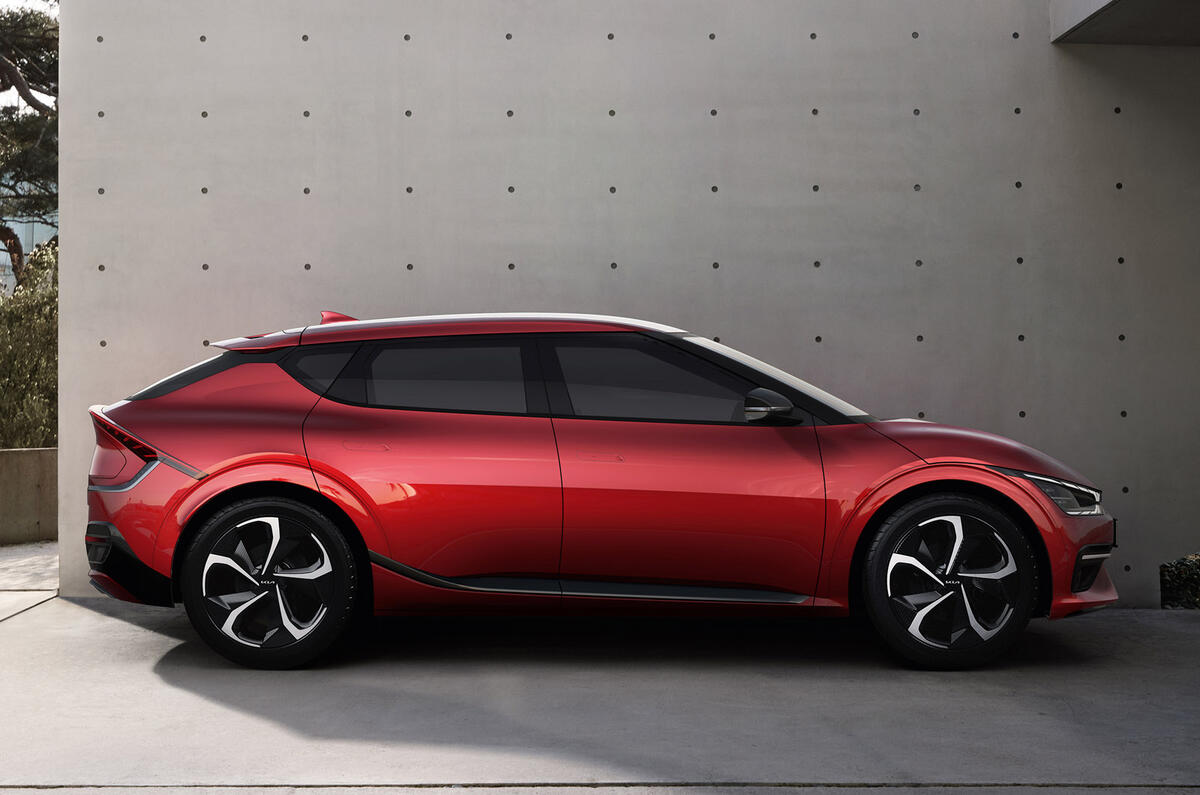 Kia EV6 GT Line official reveal images   2