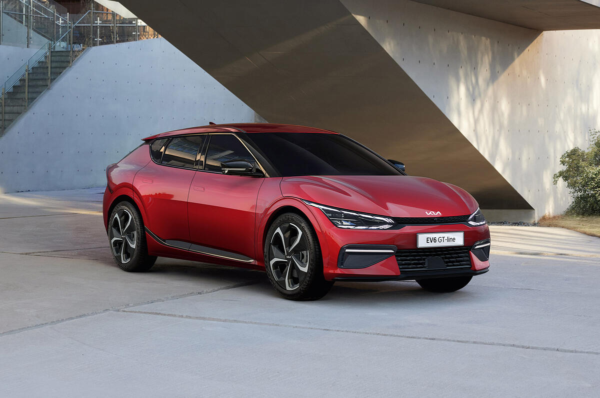 Kia EV6 GT Line official reveal images   3